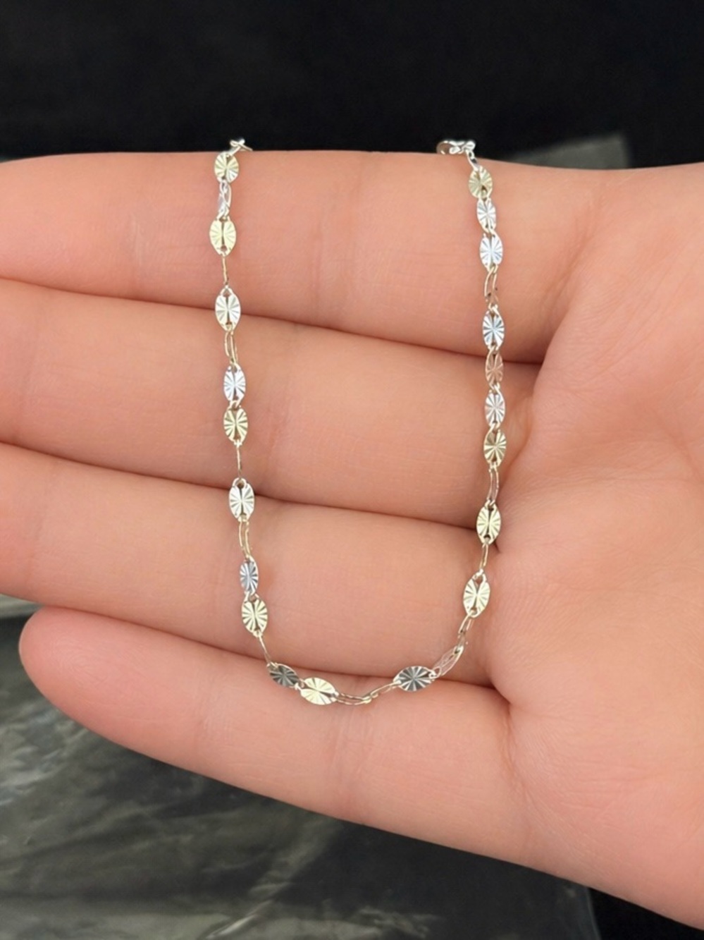 Sterling silver starburst unisex bracelet - Picture 7 of 12